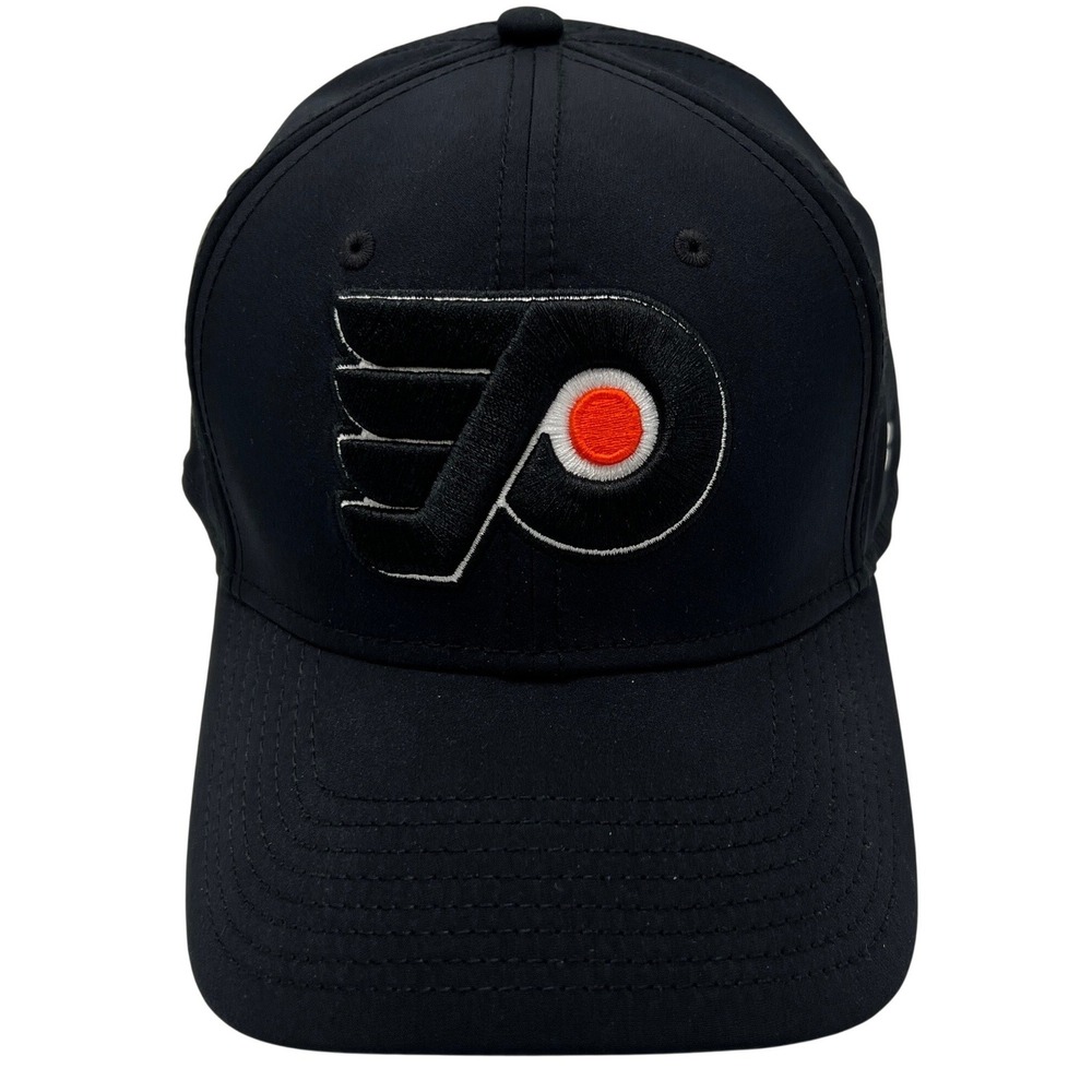 Fanatics Philadelphia Flyers NHL Black Core Flex Fit Hat Cap Mens L/XL